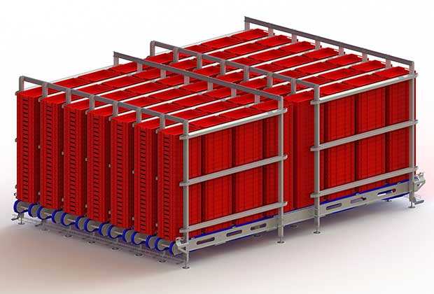 Convoyeur de stockage